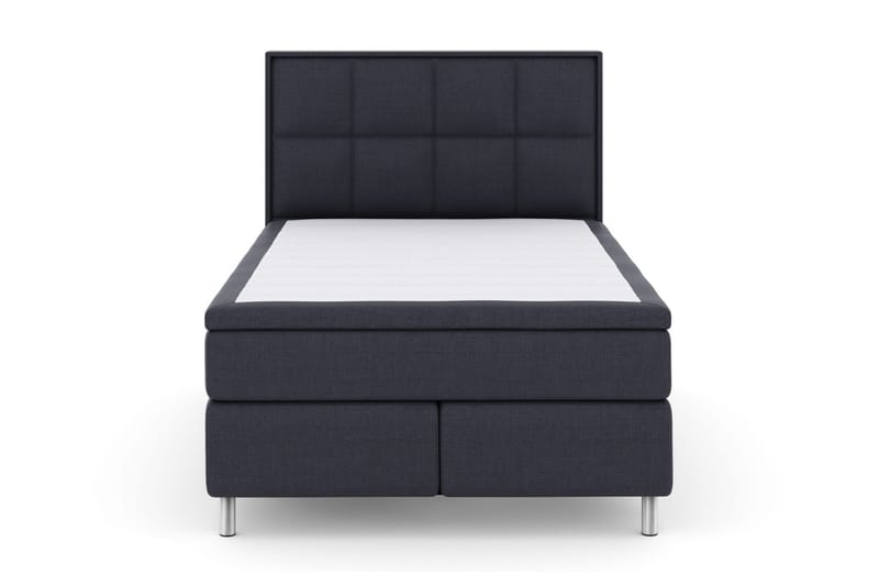 Select No 4 Komplett Sängpaket 160x200 Fast - Blå/Metall - Products - Möbler - Säng - Kontinentalsäng
