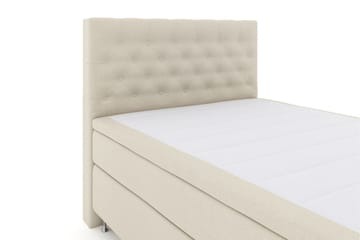 Select No 4 Komplett Sängpaket 160x200 Fast/Medium - Beige/Silver - Products - Möbler - Säng - Kontinentalsäng