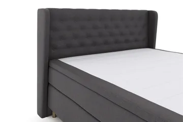 Select No 4 Komplett Sängpaket 160x200 Fast/Medium - Mörkgrå/Koppar - Products - Möbler - Säng - Kontinentalsäng