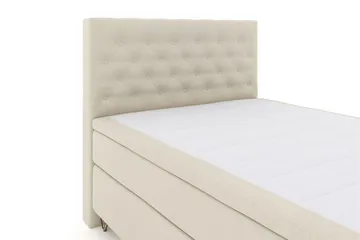 Select No 4 Komplett Sängpaket 160x200 Medium - Beige/Metall V-form - Products - Möbler - Säng - Kontinentalsäng