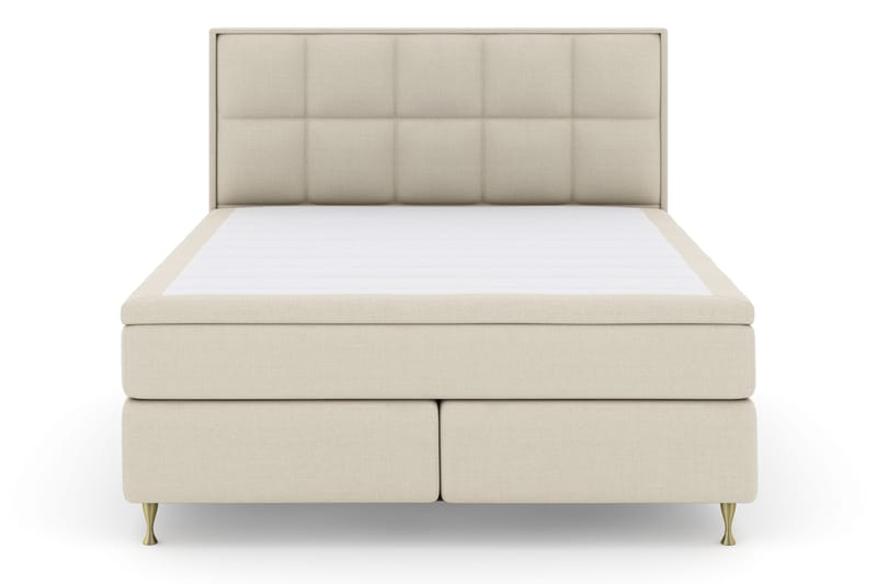 Select No 4 Komplett Sängpaket 180x200 Fast - Beige/Guld - Products - Möbler - Säng - Kontinentalsäng