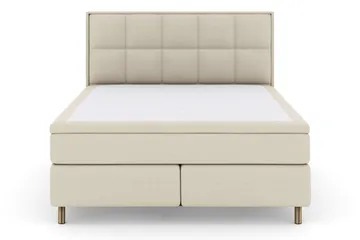 Select No 4 Komplett Sängpaket 180x200 Fast - Beige/Koppar - Products - Möbler - Säng - Kontinentalsäng