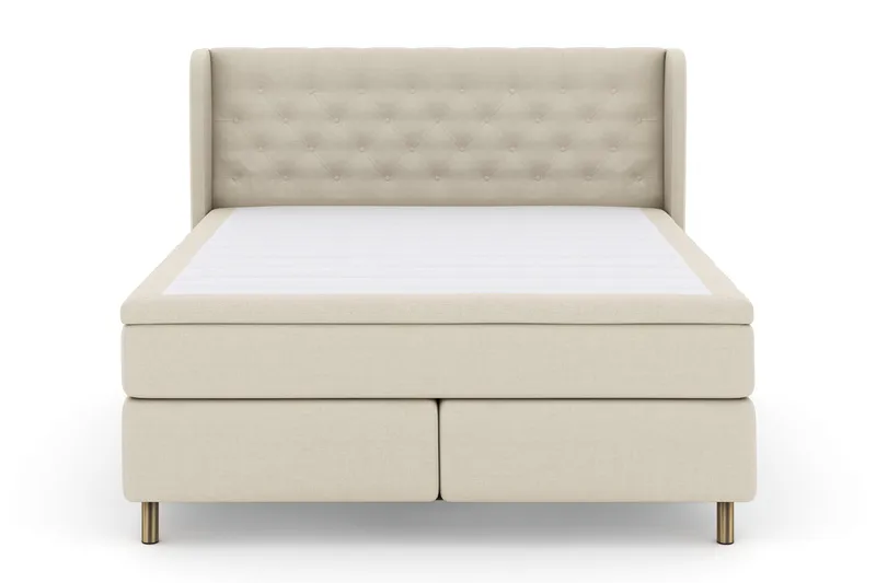 Select No 4 Komplett Sängpaket 180x200 Fast - Beige/Koppar - Products - Möbler - Säng - Kontinentalsäng