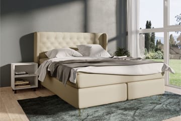 Select No 4 Komplett Sängpaket 180x200 Fast - Beige/Koppar - Products - Möbler - Säng - Kontinentalsäng