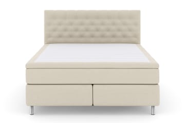 Select No 4 Komplett Sängpaket 180x200 Fast - Beige/Metall - Products - Möbler - Säng - Kontinentalsäng