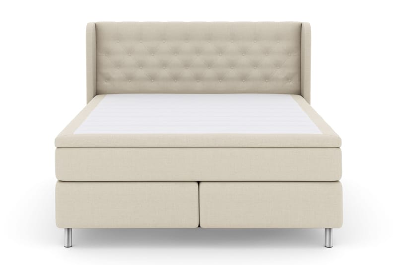 Select No 4 Komplett Sängpaket 180x200 Fast - Beige/Metall - Products - Möbler - Säng - Kontinentalsäng