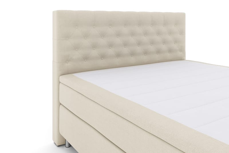 Select No 4 Komplett Sängpaket 180x200 Fast - Beige/Metall - Products - Möbler - Säng - Kontinentalsäng