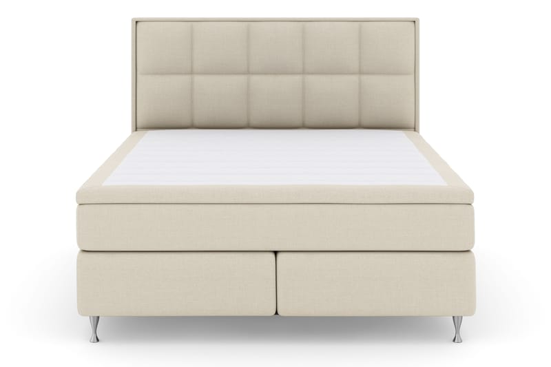 Select No 4 Komplett Sängpaket 180x200 Fast - Beige/Silver - Products - Möbler - Säng - Kontinentalsäng