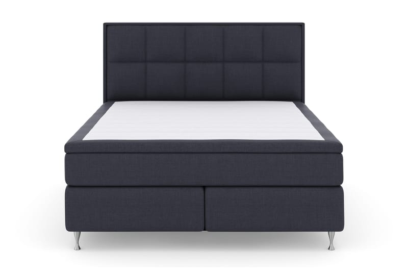 Select No 4 Komplett Sängpaket 180x200 Fast - Blå/Silver - Products - Möbler - Säng - Kontinentalsäng