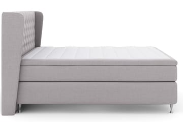 Select No 4 Komplett Sängpaket 180x200 Fast - Ljusgrå/Silver - Products - Möbler - Säng - Kontinentalsäng