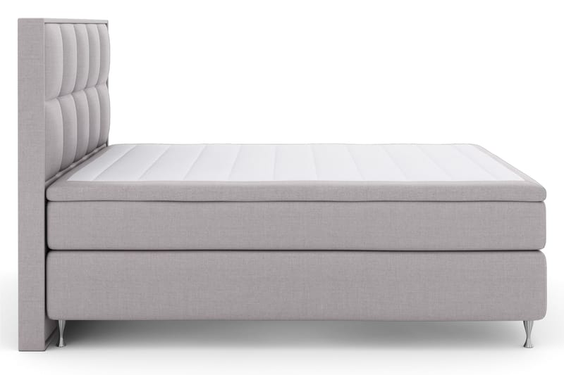 Select No 4 Komplett Sängpaket 180x200 Fast - Ljusgrå/Silver - Products - Möbler - Säng - Kontinentalsäng