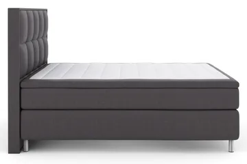 Select No 4 Komplett Sängpaket 180x200 Fast - Mörkgrå/Metall - Products - Möbler - Säng - Kontinentalsäng