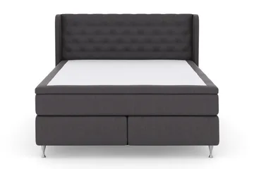 Select Sänggavel med Sidor 180 cm - Mörkgrå