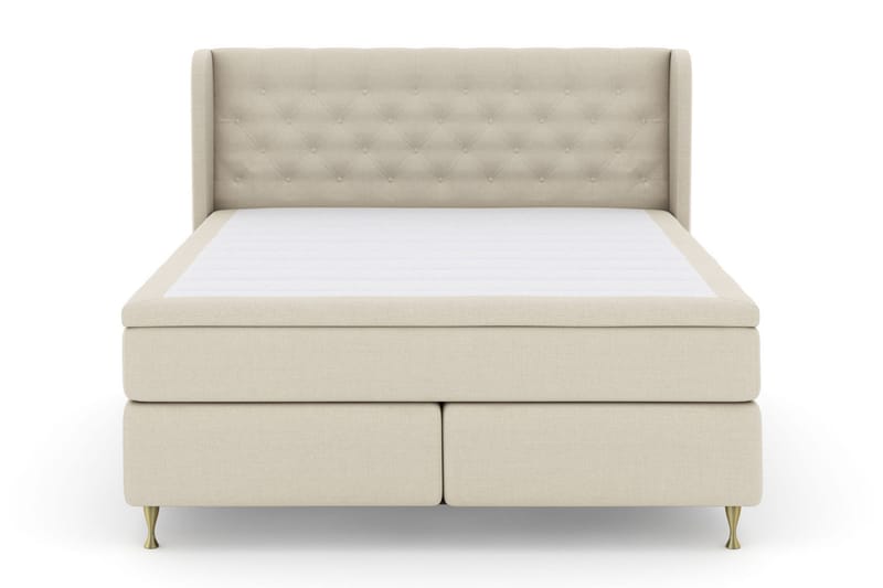 Select No 4 Komplett Sängpaket 180x200 Fast/Medium - Beige/Guld - Products - Möbler - Säng - Kontinentalsäng
