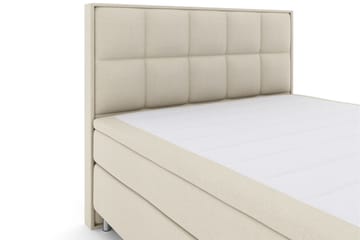 Select No 4 Komplett Sängpaket 180x200 Fast/Medium - Beige/Metall - Products - Möbler - Säng - Kontinentalsäng