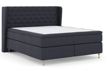 Select No 4 Komplett Sängpaket 180x200 Fast/Medium - Blå/Guld - Products - Möbler - Säng - Kontinentalsäng