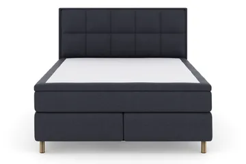 Select No 4 Komplett Sängpaket 180x200 Fast/Medium - Blå/Koppar - Products - Möbler - Säng - Kontinentalsäng