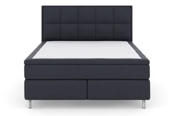 Select No 4 Komplett Sängpaket 180x200 Fast/Medium - Blå/Metall - Products - Möbler - Säng - Kontinentalsäng