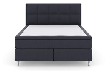 Select No 4 Komplett Sängpaket 180x200 Fast/Medium - Blå/Silver - Products - Möbler - Säng - Kontinentalsäng