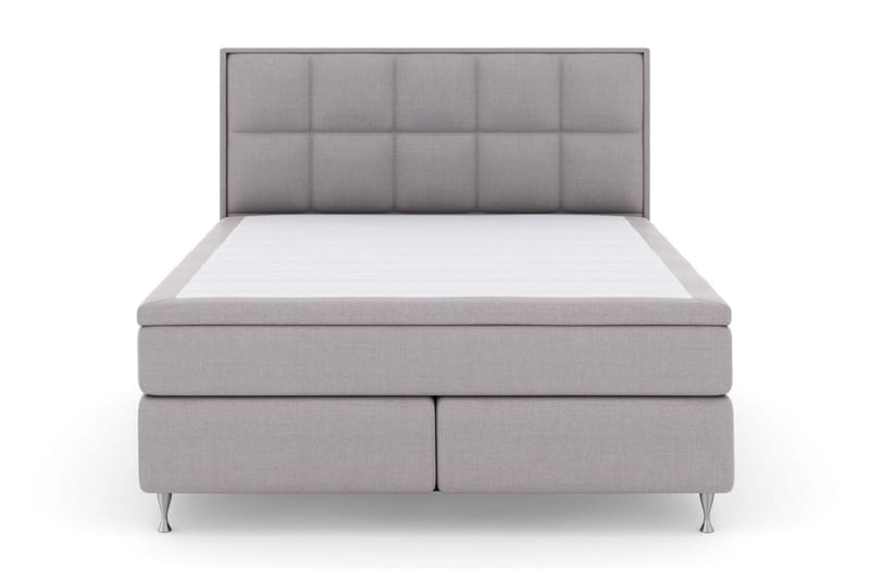 Select No 4 Komplett Sängpaket 180x200 Fast/Medium - Ljusgrå/Silver - Products - Möbler - Säng - Kontinentalsäng