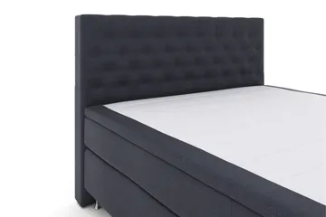 Select No 4 Komplett Sängpaket 180x200 Medium - Blå/Silver - Products - Möbler - Säng - Kontinentalsäng