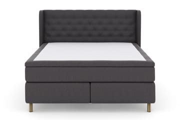 Select No 4 Komplett Sängpaket 180x200 Medium - Mörkgrå/Koppar - Products - Möbler - Säng - Kontinentalsäng
