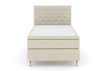 Select No 4 Kontinentalsäng 120x200 Fast - Beige/Silver - Products - Möbler - Säng - Enkelsäng