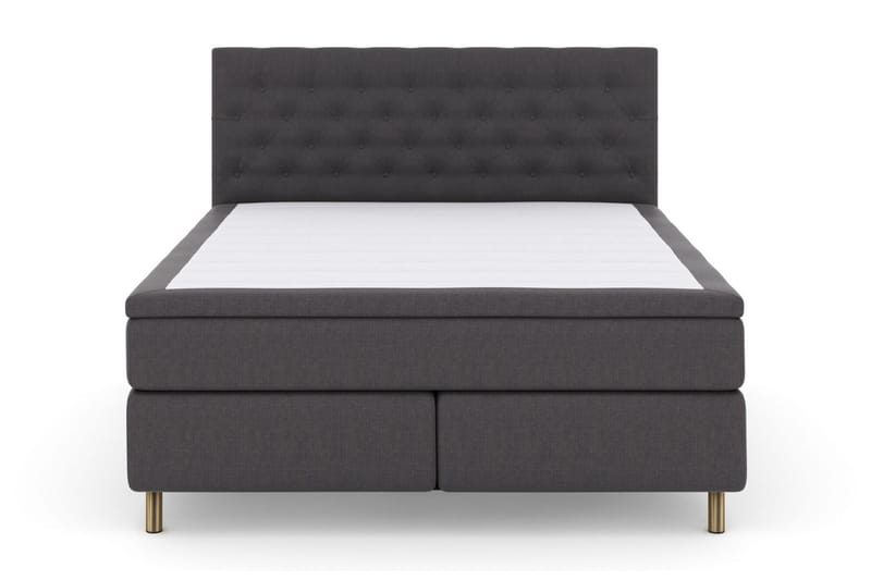 Select No 4 Kontinentalsäng 160x200 Medium - Mörkgrå/Koppar - Products - Möbler - Säng - Kontinentalsäng