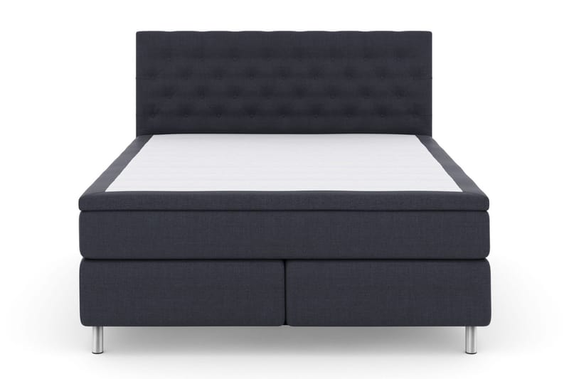 Select No 4 Kontinentalsäng 180x200 Fast - Blå/Metall - Products - Möbler - Säng - Kontinentalsäng