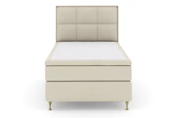 Select No 5 Komplett Sängpaket 120x200 Fast Latex - Beige/Guld - Products - Möbler - Säng - Enkelsäng