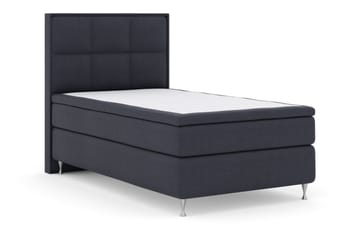 Select No 5 Komplett Sängpaket 120x200 Fast Latex - Blå/Silver - Products - Möbler - Säng - Enkelsäng