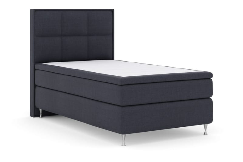 Select No 5 Komplett Sängpaket 120x200 Fast Latex - Blå/Silver - Products - Möbler - Säng - Enkelsäng