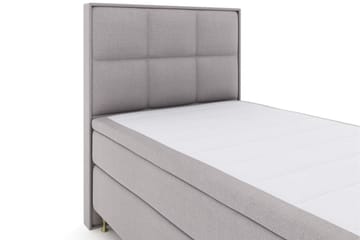 Select No 5 Komplett Sängpaket 120x200 Fast Latex - Ljusgrå/Guld - Products - Möbler - Säng - Enkelsäng