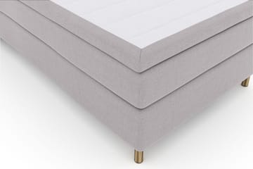 Select No 5 Komplett Sängpaket 120x200 Fast Latex - Ljusgrå/Koppar - Products - Möbler - Säng - Enkelsäng
