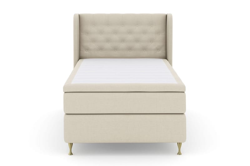 Select No 5 Komplett Sängpaket 120x200 Fast Watergel - Beige/Guld - Products - Möbler - Säng - Enkelsäng