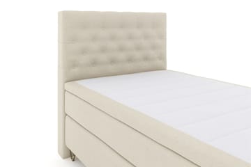 Select No 5 Komplett Sängpaket 120x200 Fast Watergel - Beige/Metall V-form - Products - Möbler - Säng - Enkelsäng