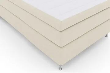 Select No 5 Komplett Sängpaket 120x200 Fast Watergel - Beige/Silver - Products - Möbler - Säng - Enkelsäng