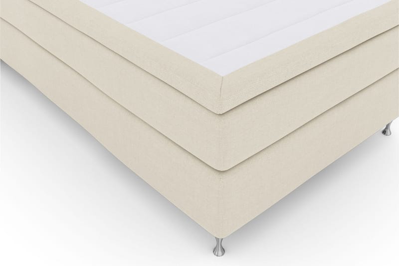 Select No 5 Komplett Sängpaket 120x200 Fast Watergel - Beige/Silver - Products - Möbler - Säng - Enkelsäng