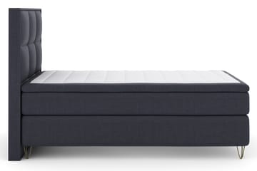 Select No 5 Komplett Sängpaket 120x200 Fast Watergel - Blå/Metall V-form - Products - Möbler - Säng - Enkelsäng