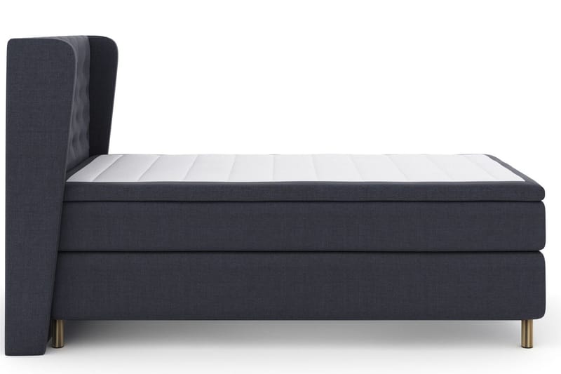 Select No 5 Komplett Sängpaket 120x200 Medium Latex - Blå/Metall - Products - Möbler - Säng - Enkelsäng
