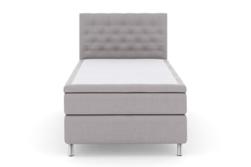 Select No 5 Komplett Sängpaket 120x200 Medium Latex - Ljusgrå/Metall - Products - Möbler - Säng - Enkelsäng