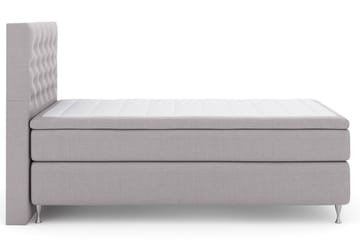Select No 5 Komplett Sängpaket 120x200 Medium Latex - Ljusgrå/Silver - Products - Möbler - Säng - Enkelsäng