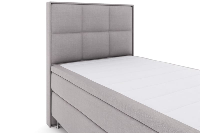 Select No 5 Komplett Sängpaket 120x200 Medium Latex - Ljusgrå/Silver - Products - Möbler - Säng - Enkelsäng