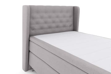 Select No 5 Komplett Sängpaket 120x200 Medium Latex - Ljusgrå/Silver - Products - Möbler - Säng - Enkelsäng