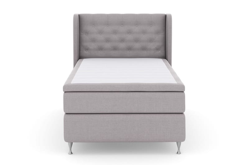 Select No 5 Komplett Sängpaket 120x200 Medium Latex - Ljusgrå/Silver - Products - Möbler - Säng - Enkelsäng
