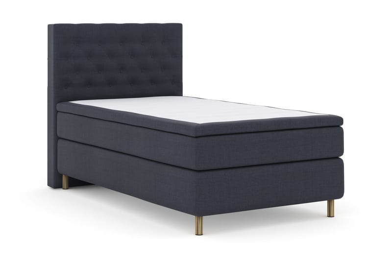 Select No 5 Komplett Sängpaket 120x200 Medium Watergel - Blå/Koppar - Products - Möbler - Säng - Enkelsäng
