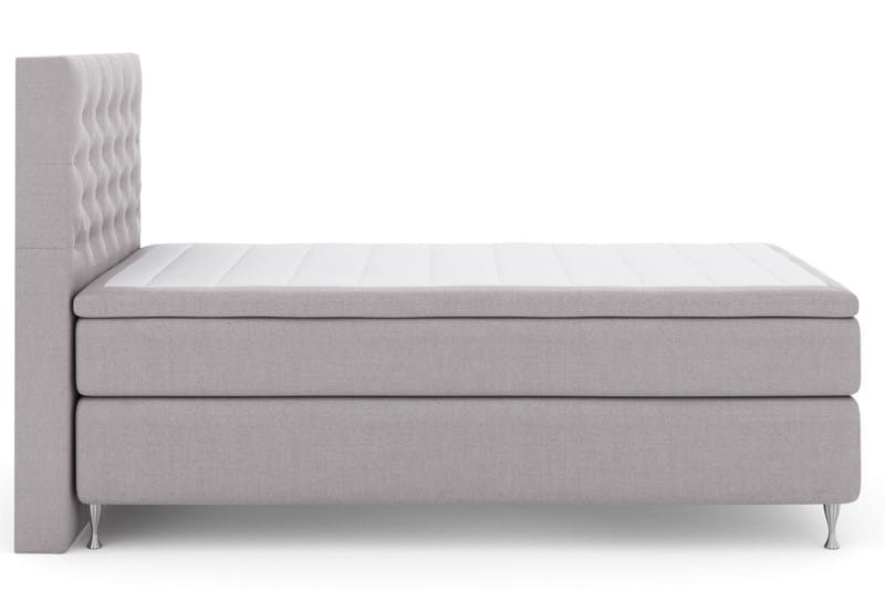 Select No 5 Komplett Sängpaket 120x200 Medium Watergel - Ljusgrå/Silver - Products - Möbler - Säng - Enkelsäng