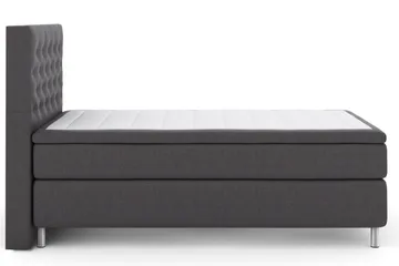 Select No 5 Komplett Sängpaket 120x200 Medium Watergel - Mörkgrå/Metall - Products - Möbler - Säng - Enkelsäng