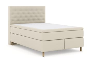 Select No 5 Komplett Sängpaket 140x200 Fast Latex - Beige/Koppar - Products - Möbler - Säng - Kontinentalsäng