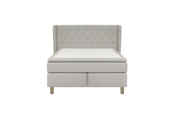 Select No 5 Komplett Sängpaket 140x200 Fast Watergel - Beige/Koppar - Products - Möbler - Säng - Kontinentalsäng